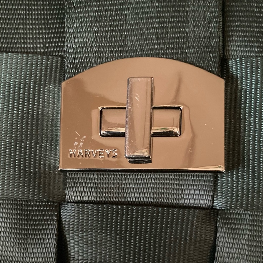 VEXC Harveys Carriage Ring Hobo Seatbelt Bag in gorgeous Evergreen.π² - Picture 4 of 9